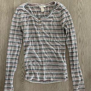 Forever 21, Stripped Ribbed Long Sleeve